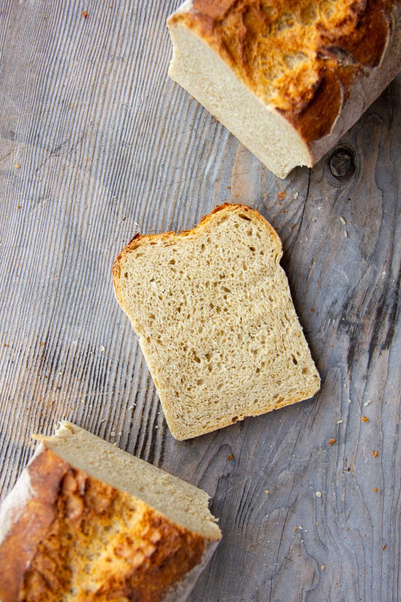 multigrain bread with flax flour